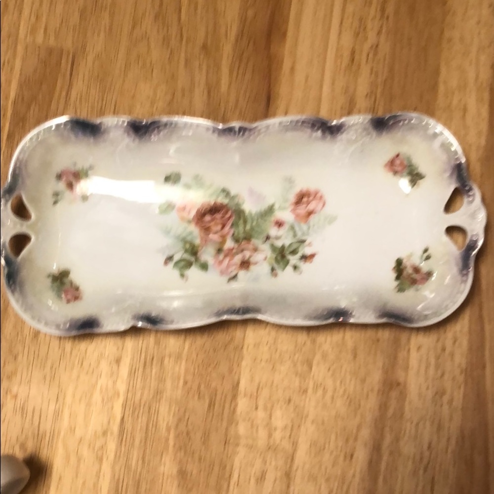 P.K Silesia Porcelain Celery Bowl
